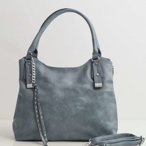 Blue Hobo Bag