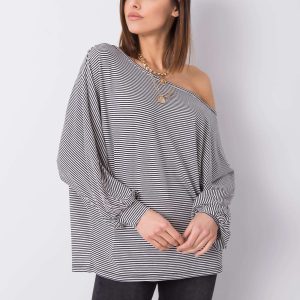 White and black striped blouse Luella RUE PARIS