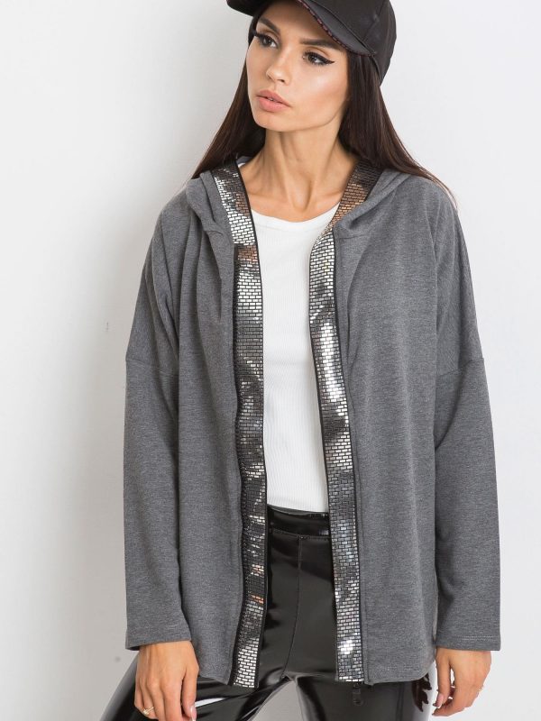 Dark Grey Sweatshirt Gianna