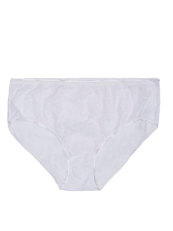 White High Waist Panties