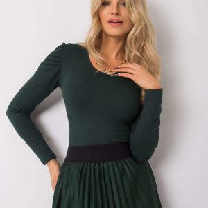 Dark green blouse True RUE PARIS