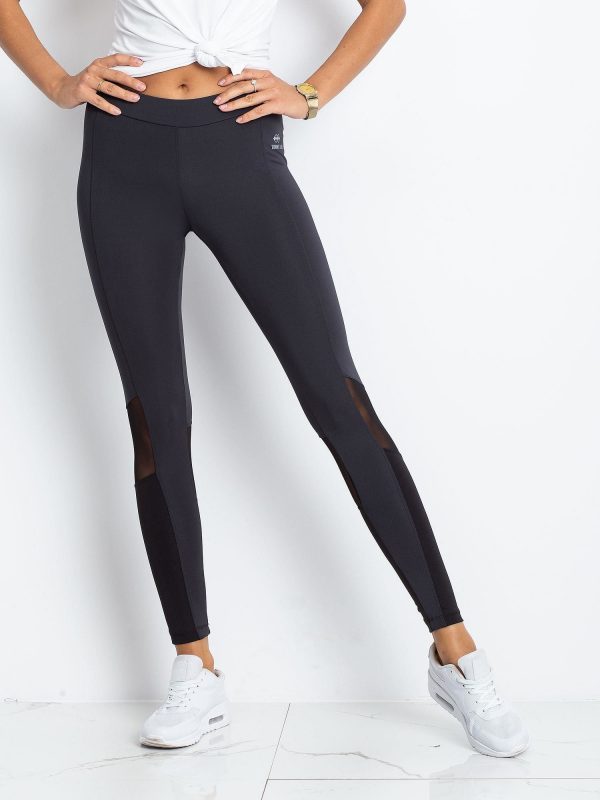 TOMMY LIFE Graphite Sport Leggings