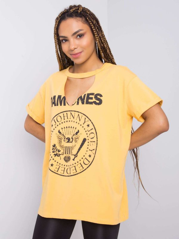 Yellow t-shirt with print Cordoba