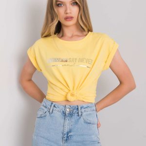 Yellow t-shirt Leah