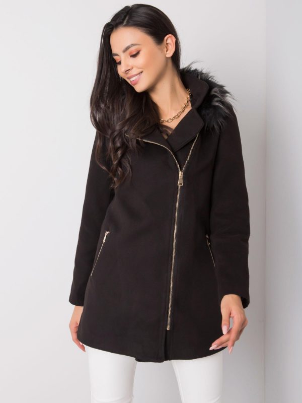 Gertrude Black Coat