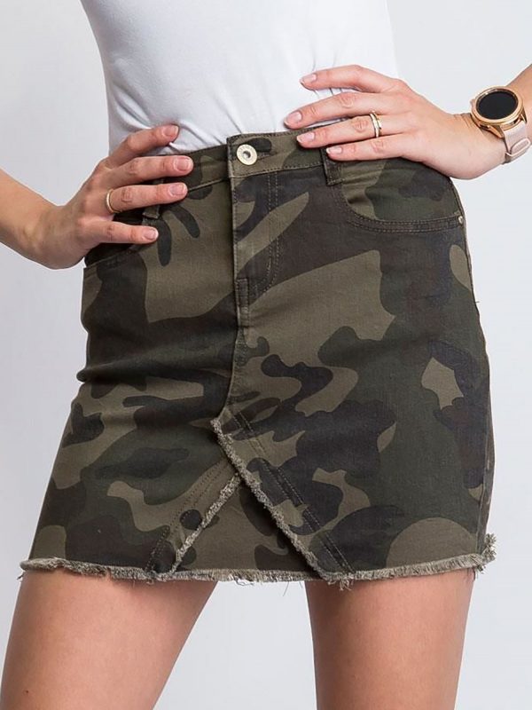 Camo skirt Daring