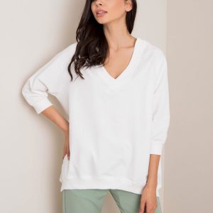 Sally RUE PARIS white sweatshirt