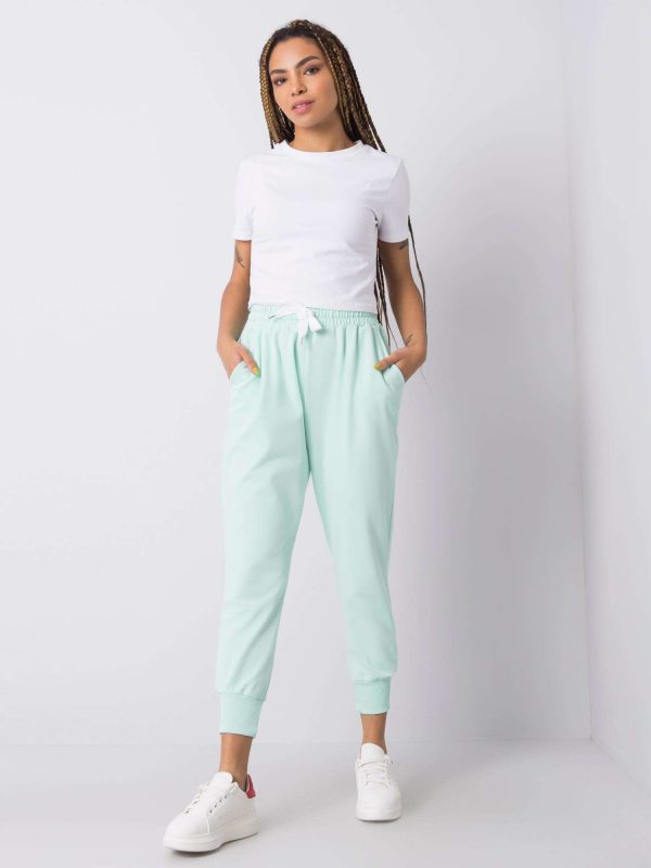 Light Green Sweatpants Giulianna