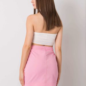 Light pink Amelia tracksuit skirt