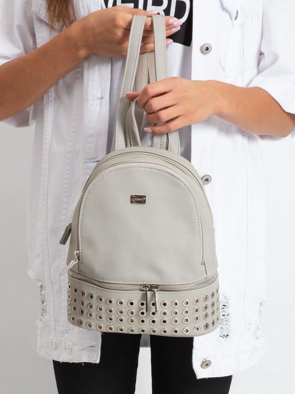 Light Grey Women's Backpack