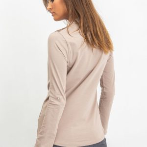 Dark beige blouse Misty