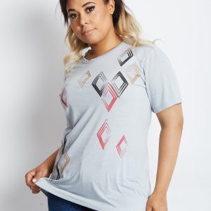 Gray T-shirt PLUS SIZE Legendary