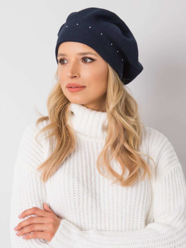 Navy Blue Women's Beret