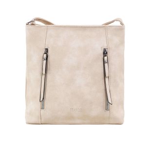 Beige City Shoulder Bag