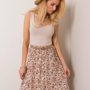 Beige skirt Verona RUE PARIS