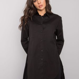 Amersham black slit shirt