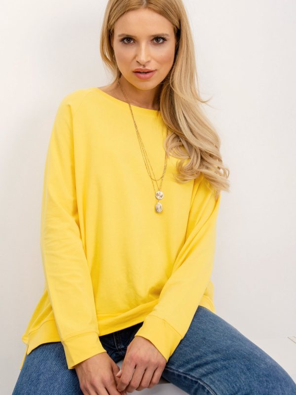 Nadia Yellow Sweatshirt