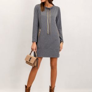 Dark Grey Jump Dress