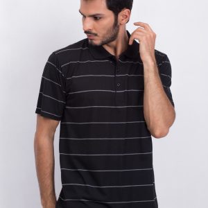 Momentous Men's Black Polo Shirt