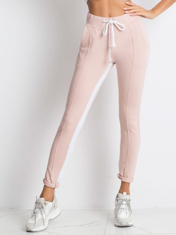 Light pink Defined sweatpants