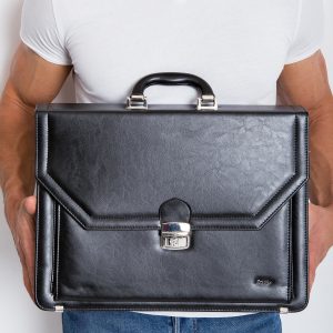 Black Men's Briefcase Bag