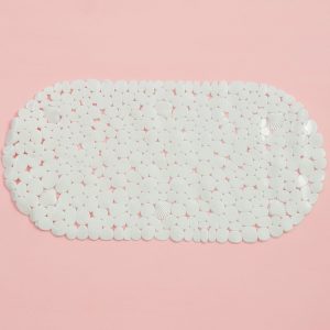 White Non-slip Bathroom Mat