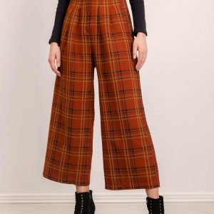 BSL Brown Plaid Pants