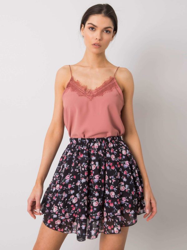 Griselda RUE PARIS dirty pink top