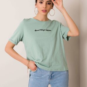 Mint t-shirt Juliet RUE PARIS