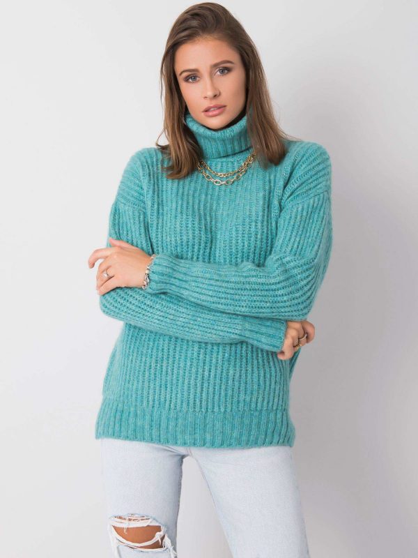 Turquoise jumper Neva RUE PARIS