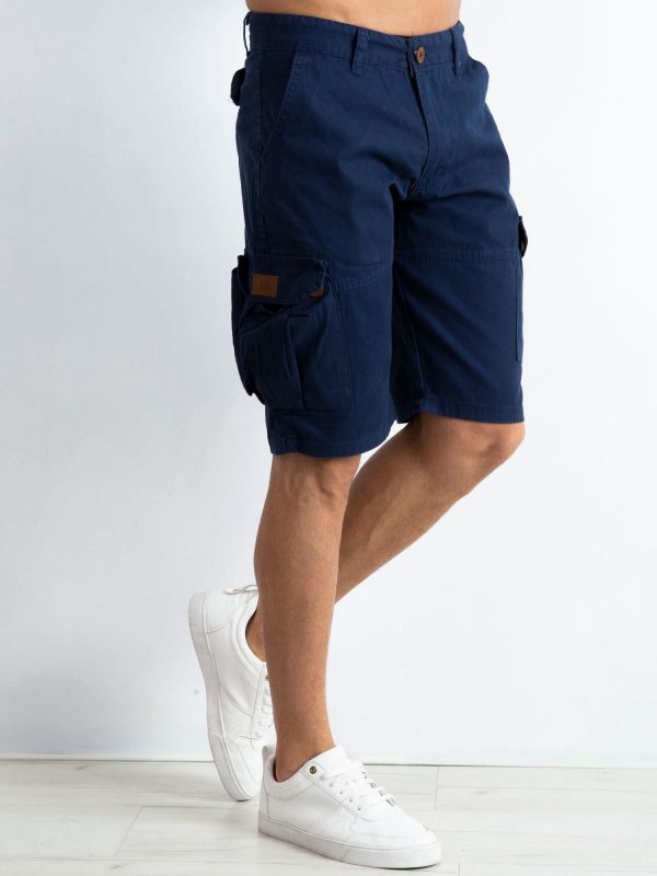 Navy Blue Men's Shorts Harlow