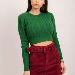 BSL Burgundy corduroy skirt