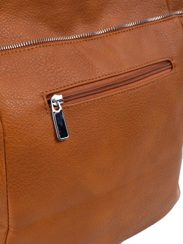 Light brown shopper bag