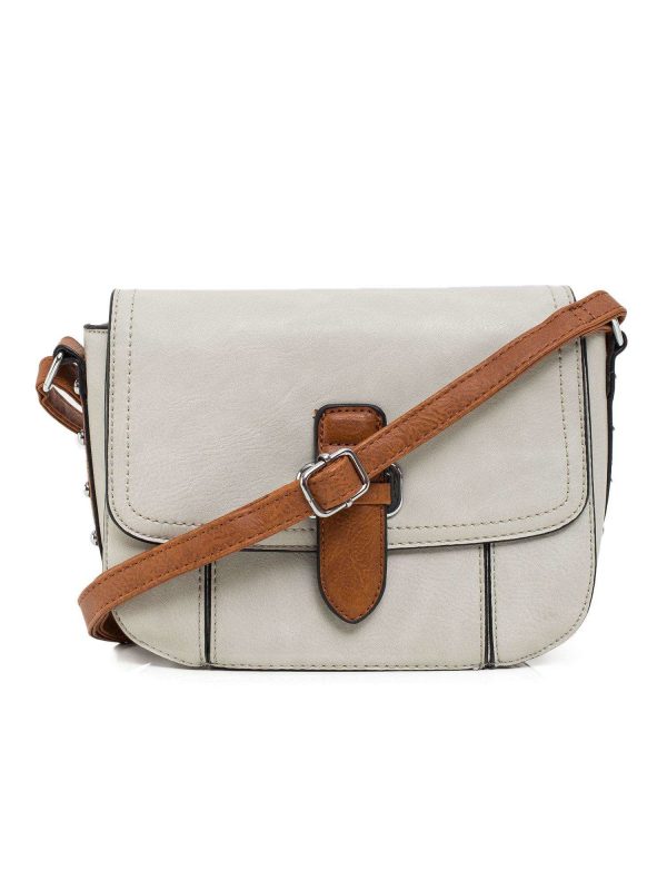 Light Grey Flip Messenger