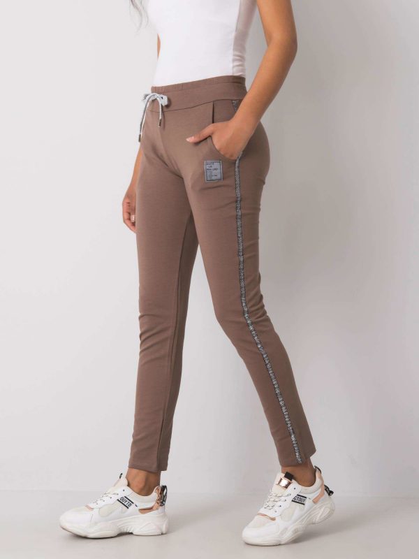 Dark beige pants Aida