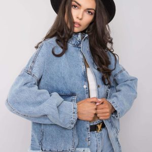 Blue denim jacket Coralee RUE PARIS