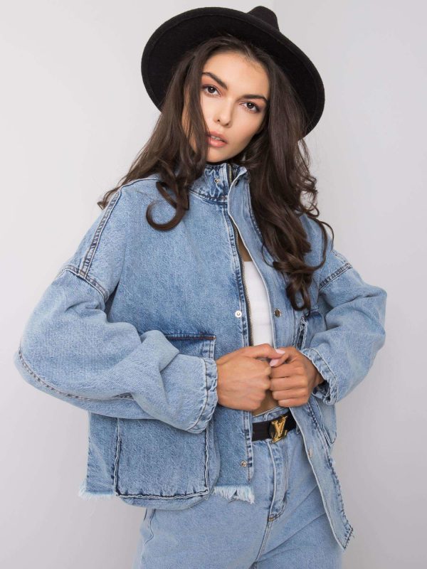 Blue denim jacket Coralee RUE PARIS