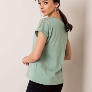 Mint t-shirt Livia RUE PARIS