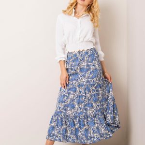 Blue skirt Paisley RUE PARIS