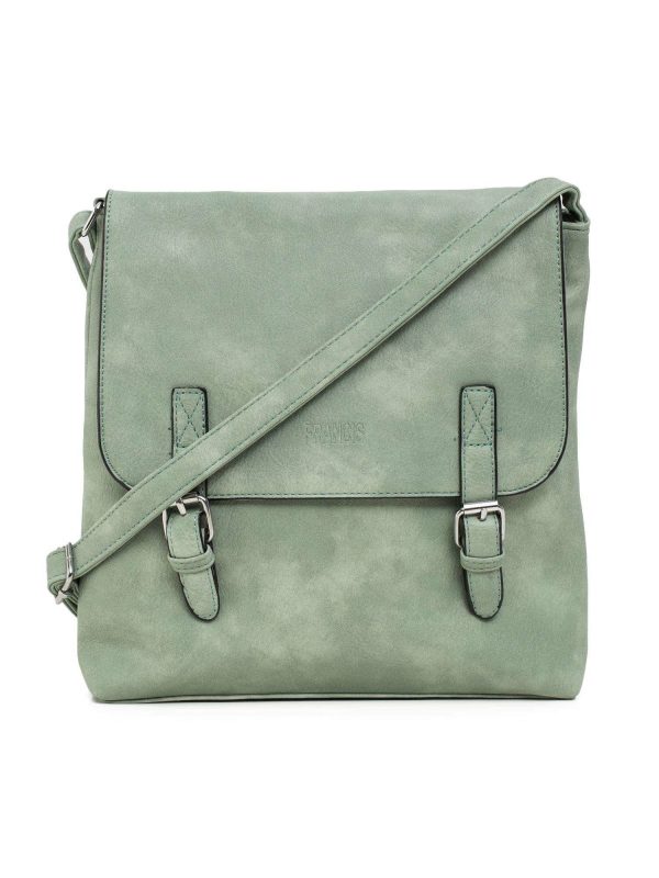 Light green flip bag