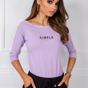 Cassia Light Purple Blouse