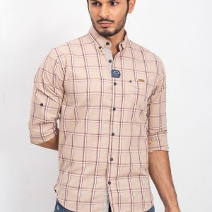 Manly men's beige shirt