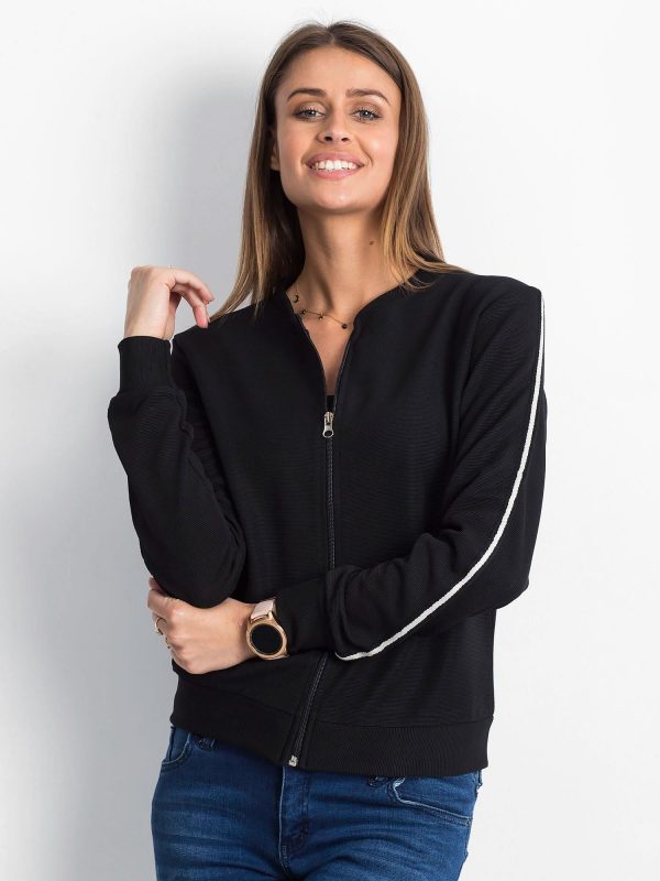 Black Wirelessly Sweatshirt