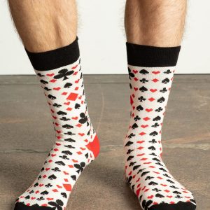 Men's Ecru Cotton Socks