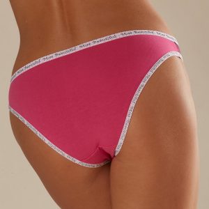 Dark Pink Printed Women's Panties