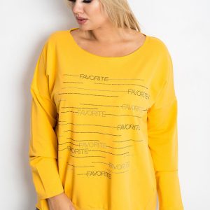 Dark Yellow Plus Size Shay Blouse