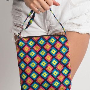 Small patterned handbag