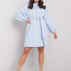 Raella Strap Light Blue Tracksuit Dress