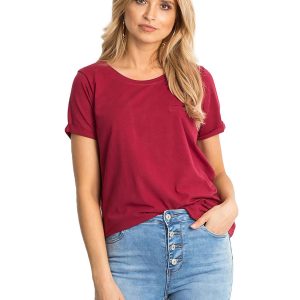 Burgundy T-shirt Transformative