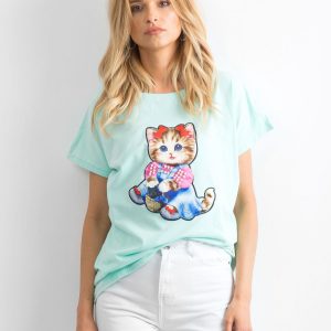 Mint Loose T-Shirt Sweetness